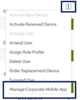 Screenshot of the User Permissions menu